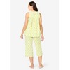 Only Necessities Plus Size Sleeveless Pj Capri Set - 3 of 4