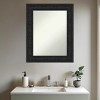 Amanti Art Luxe Non-Beveled Framed Bathroom Vanity Wall Mirror - 4 of 4