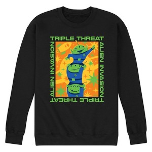 Men's - Disney - Aliens Triple Threat Graphic Fleece Sweatshirt - 1 of 4