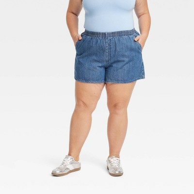 Women's Mid-Rise Pull-On Shorts - Universal Thread™