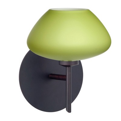 Besa Lighting Peri 1 - Light Wall Light in  Bronze