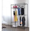 Racxily Portable Steel Closet Hanger Storage Rack Organizer - 3 of 4