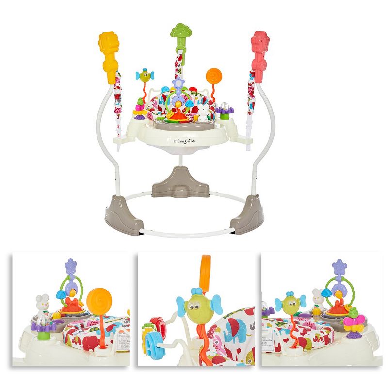 Dream On Me Zany 2-In-1 Activity And Center Bouncer, 6 of 11