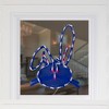 Northlight Lighted Easter Bunny Head Window Silhouette - 17"  - Blue - image 3 of 4