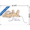 Trends International Disney Simple Moments Line Art - Pluto Unframed Wall Poster Prints - 3 of 4