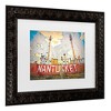 Trademark Fine Art Watson-Hall Nantucket Lightship 2 Boston Matted Framed Art - 3 of 4