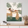 Courtside Market Tropical Reading I Gallery-Wrapped Canvas - 2 of 4