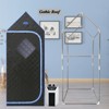 LOVMOR Portable Gothic Roof Plus Type Full Size Steam Sauna tent with Foldable Chair, Remote Control, Spa, Therapy & Relaxation at home - 3 of 4