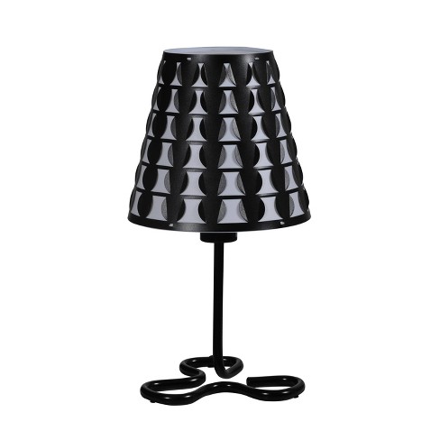16 Modern Metal Table Lamp With Clover, Polka Dot Jug Table Lamp