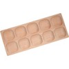 Yellow Door 10-Frame Tray, 15-1/4 x 6-1/3 Inches - 2 of 3