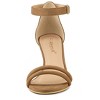 Allegra K Women's Round Open Toe Ankle Buckle Strap Kitten Heel Sandals - 2 of 4