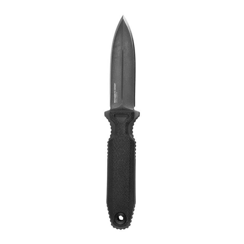 SOG Pentagon FX Covert 3.41-Inch Spear-Point Straight Edge Fixed Blade Knife, 1 of 4