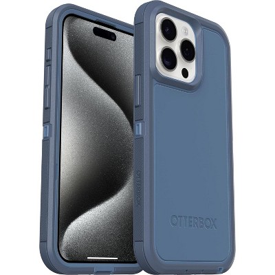 OtterBox DEFENDER SERIES XT case w/MagSafe for iPhone 15 Pro Max - Baby Blue Jeans (77-92964)