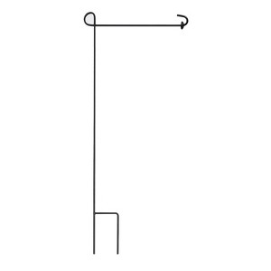 Evergreen Flag Elegant Sturdy Metal Garden Flag Stand - 18" Long x 44" High - 1 of 4