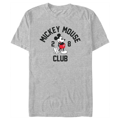 Men's Mickey & Friends Retro Cartoon 28 Club T-shirt - Athletic Heather ...