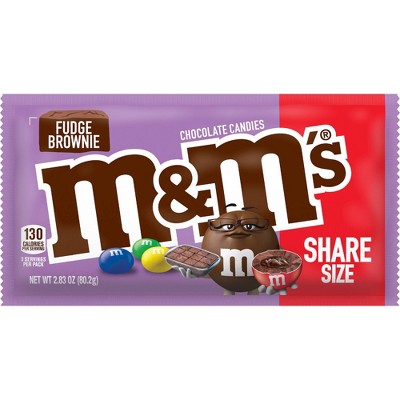 M&M's Fudge Brownie Share Size - 2.83oz