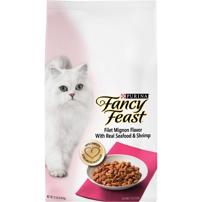 Fancy Feast Gourmet Filet Mignon Dry Cat Food - 12lbs