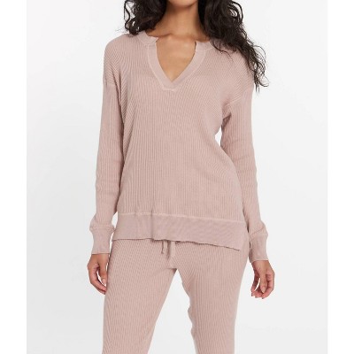 Women's Cabo Split Neck Top - LEIMERE L