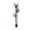 Artificial Agave Trees for Home Decor Indoor, 5.5FT Tall Agave Plant with 3 Heads, Garden Artificial Tree for Living Room, Bedroom, Housewarming Gift - 2 of 4
