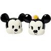 Seven20 Disney Mickey Mouse & Minnie Mouse Salt & Pepper Shaker Set | Ceramic Shakers - 2 of 4
