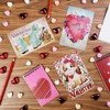 Sustainable Greetings 36 Pack Cute Vintage Valentine's Cards with Envelope, 6 Assorted Designs, 4 x 6 In, Kids Blank Notecards for Classroom - 2 of 3