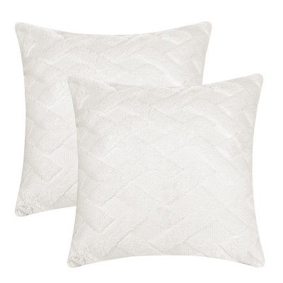 White , 18 x 18-2 Pack)home Comfortable Throw Pillow Insert