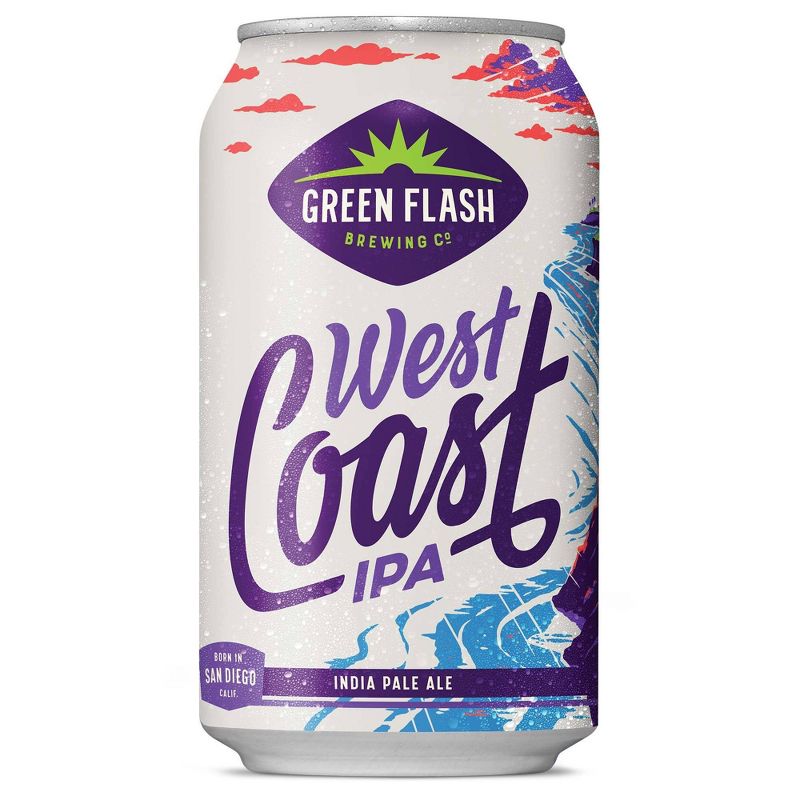 Green Flash West Coast IPA Beer - 6pk/12 fl oz Cans, 2 of 5