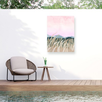 Grace Popp Wheaten Dawn I Outdoor Canvas Art