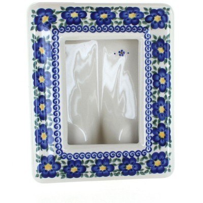 Blue Rose Polish Pottery 523 Vena Frame