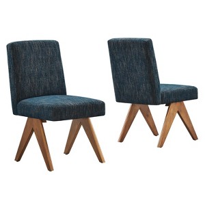 Modway Lyra Fabric Dining Room Side Chair - Set of 2 - 1 of 4