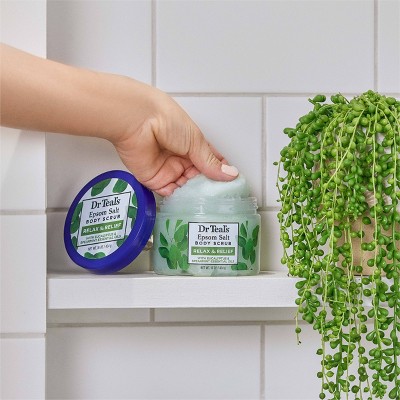 Dr Teal's Exfoliate & Renew Eucalyptus & Spearmint Epsom Salt Body Scrub - 16oz