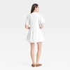 Women's Short Sleeve Eyelet Mini Skater Dress - Universal Thread™ - 2 of 3