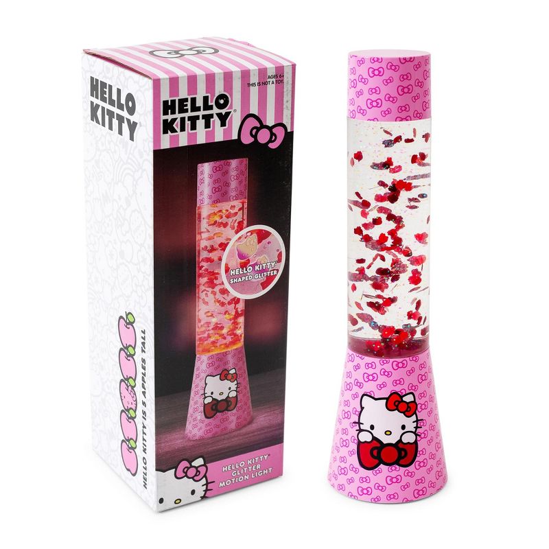 Ukonic Sanrio Hello Kitty Glitter Motion Mood Light | 12 Inches Tall, 3 of 10