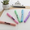 BAZIC Products® Pen Style Highlighter with Pocket Clip, Pastel, 5 Per Pack, 12 Packs - 4 of 4