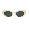 Anna-Kaci Retro Cat Eye UV400 Sunglasses with Trendy Small Frame Streetwear Style - 2 of 3