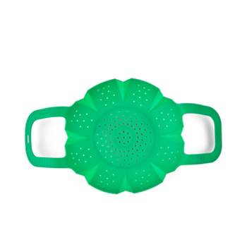 Cuisipro Silicone Vegetable Steamer, Green