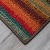 Mohawk 8'x10' Stripe Area Rug: Multicolor Skid-Resistant Flat Pile, Indoor Woven Nylon, Rectangle 8x10 Striped Rug - 2 of 4