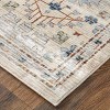 Melrose Traditional Floral & Botanical Tan/Blue/Red Area Rug - image 3 of 4