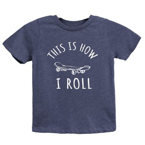 The Juniper Shop This Is How I Roll Youth Short Sleeve Tee - L - H. Navy - 1 of 4