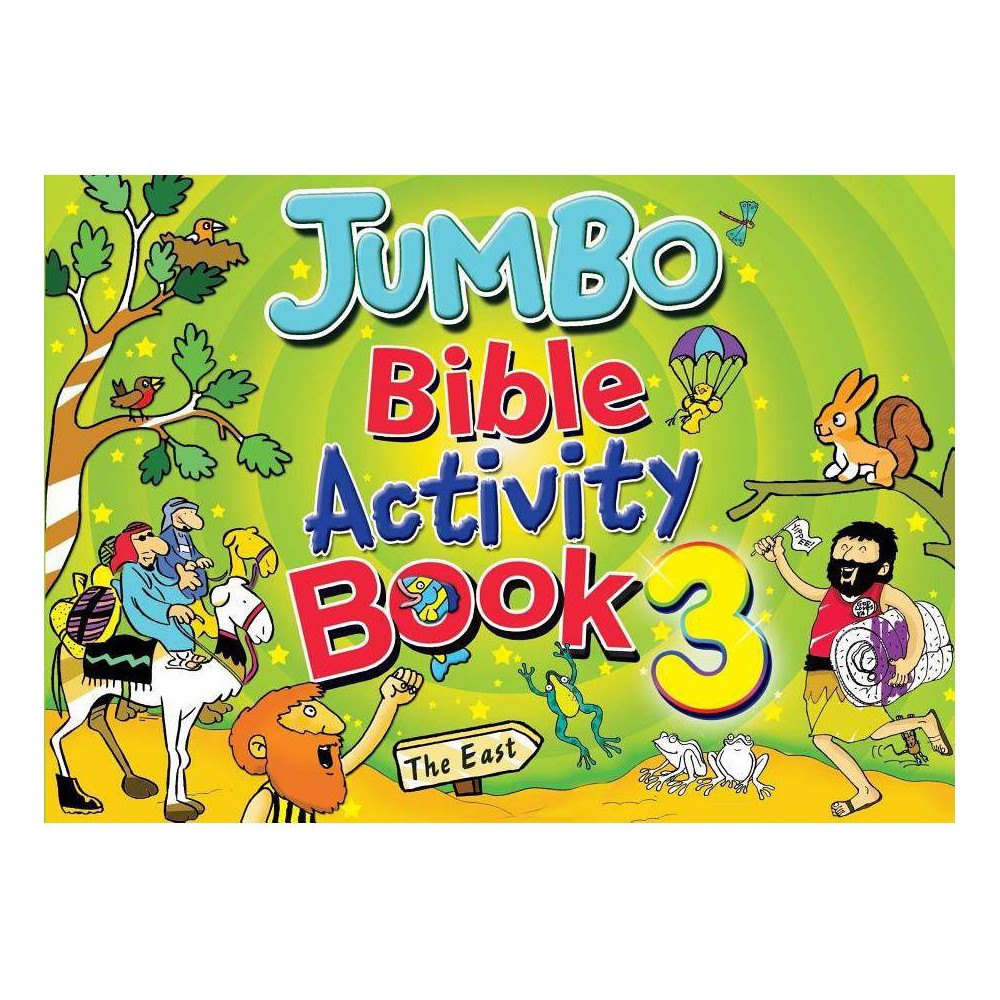 Jumbo Bible Activity Book 3 - by Tim Dowley (Paperback) was $14.99 now $8.99 (40.0% off)