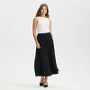 Women's Ruched Midi A-Line Skirt - A New Day™ - 3 of 3