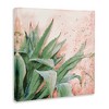 Stupell Industries Green Succulent Plant Leaves Canvas Wall Art - 3 of 4