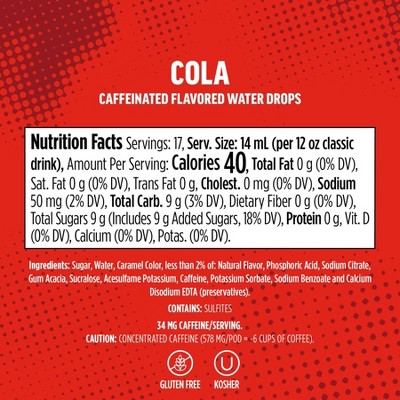 Ninja Thirsti Real Sugar Cola Soda WCFXLCOL1