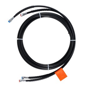 VEVOR Outboard Hose Kit, 20 ft Hydraulic Steering Hose, 2-Piece Leak-Proof TPEE Hydraulic Boat Hoses, Compatible with Marine Hydraulic Outboard - 1 of 4