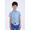 Monster Jam Grave Digger El Toro Loco Megalodon Truck Matching Family Hawaiian Button Down Shirt Toddler - 2 of 4