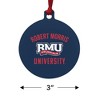 Robert Morris University Colonials Logo Aluminum Holiday Christmas Tree Ornament - 3 of 4