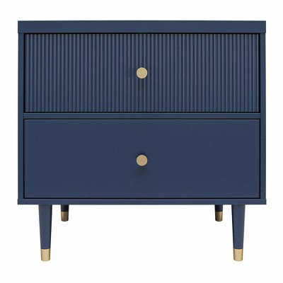 Navy blue store nightstand target