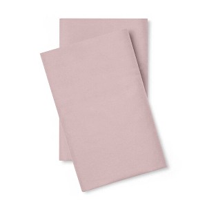 Classic Cool & Crisp 100% Cotton Percale Pillow Case Set - 1 of 3