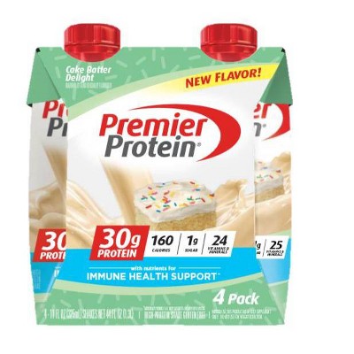 Premier Protein Shake - Cake Batter Delight - 4pk