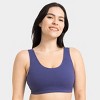 Fruit of the Loom Women's Tank Style Cotton Sports Bra 4-Pack - 4 of 4